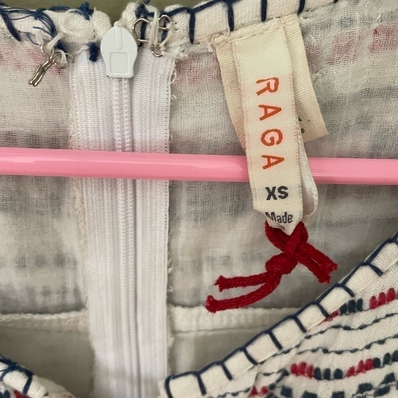 NWT RAGA Amalia Sleeveless Tassel Romper Size Xs - Picture 6 of 7